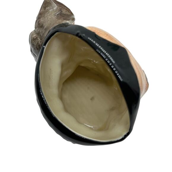 Merlin 4" Toby Jug Character Mug Miniature D.6536 Vintage 1959 Royal Doulton - Picture 6 of 15